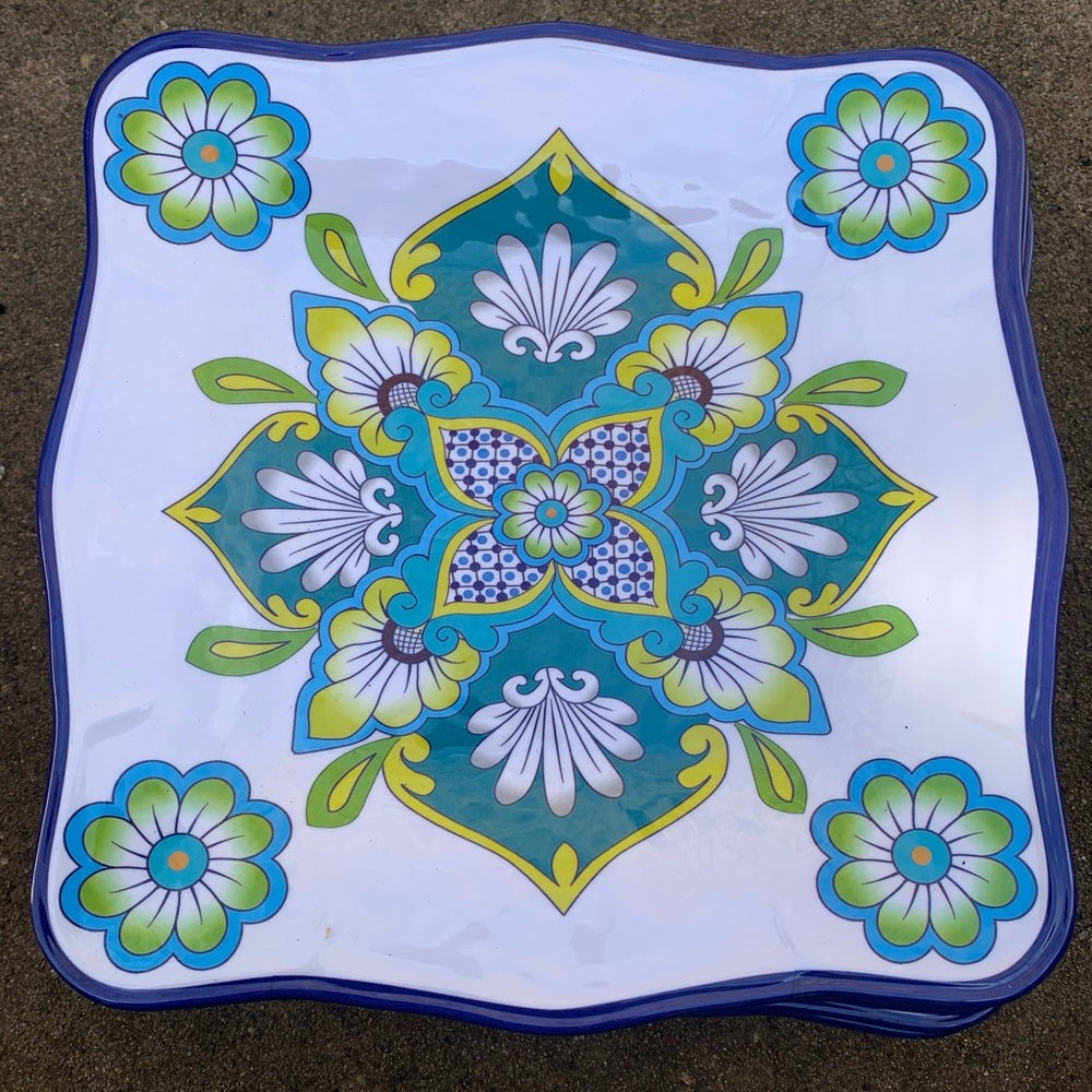 Melamine plates